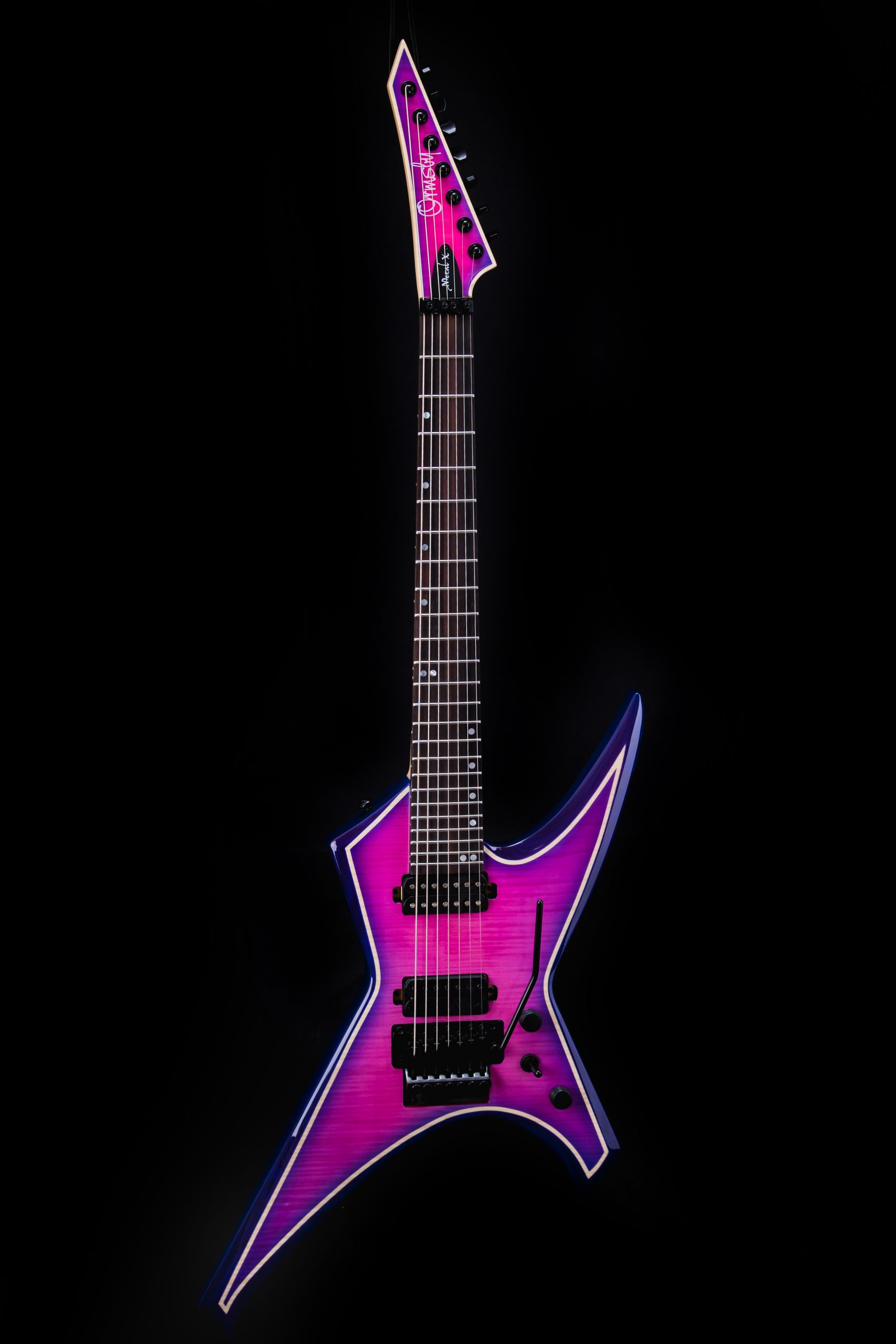 Ormsby Guitars Metal X pink guitar